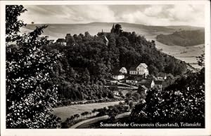 Bild des Verkufers fr Ansichtskarte / Postkarte Grevenstein Meschede im Sauerland, Teilansicht zum Verkauf von akpool GmbH