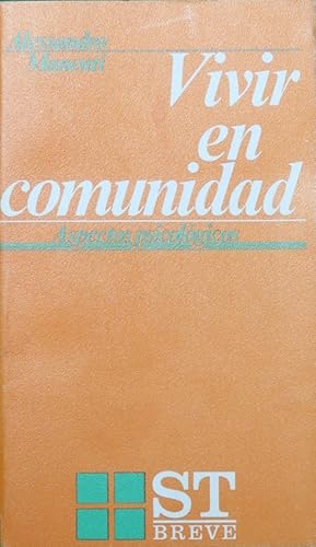 Bild des Verkufers fr Vivir en comunidad zum Verkauf von Librera Alonso Quijano