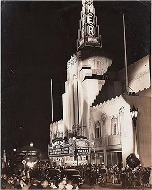 Seller image for Juarez (Original theatre marquee photograph from the premiere 1939 film) for sale by Royal Books, Inc., ABAA