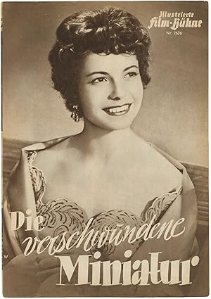 Die verschwundene Miniatur [The Missing Miniature] (Original program for the 1954 German film)