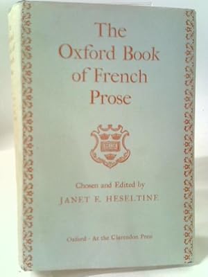 Bild des Verkufers fr Style In French Prose: A Method Of Analysis zum Verkauf von World of Rare Books