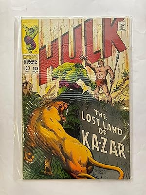 HULK: The Lost Land of KA-ZAR. Número 109.
