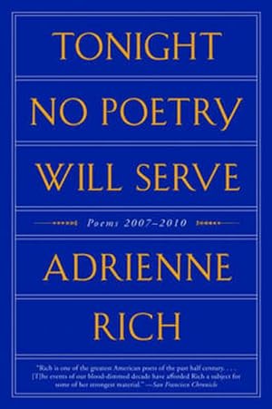 Imagen del vendedor de Tonight No Poetry Will Serve (Paperback) a la venta por Grand Eagle Retail