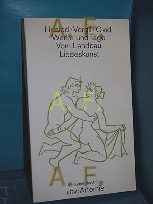 Bild des Verkufers fr Werke und Tage Hesiod, Vom Landbau / Vergil [u.a.]. bers. von Walter Marg . Mit Einf. und Erl. von Michael Erler . / dtv , 2245 : Bibliothek der Antike : Literatur, Philosophie, Wissenschaft zum Verkauf von Antiquarische Fundgrube e.U.