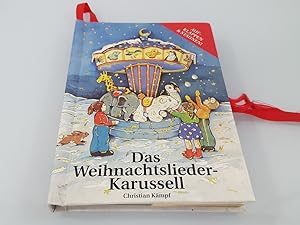 Bild des Verkufers fr Das Weihnachtslieder-Karussell Ein dreidimensionales Karussell-Bilderbuch mit einem Miniaturliederbuch zum Verkauf von SIGA eG