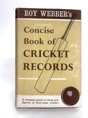 Imagen del vendedor de The Book of Cricket Records a la venta por World of Rare Books