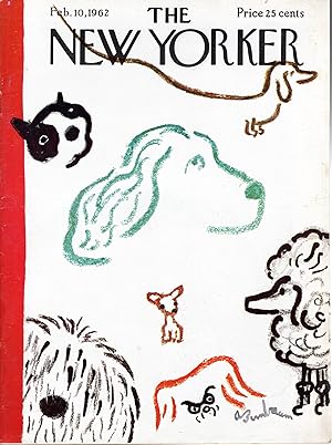 Imagen del vendedor de The New Yorker (Magazine) February 10, 1962 a la venta por Dorley House Books, Inc.