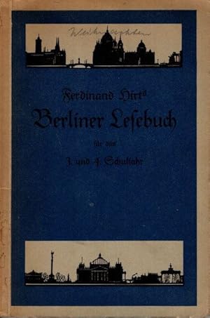 Berliner Lesebuch für das 3. und 4. Schuljahr