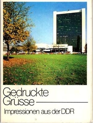 Gedruckte Grüsse- Impressionen aus der DDR, 20 Colorfotos, aufgenommen in Thüringen, Lausitz, Ert...