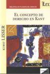 Seller image for EL CONCEPTO DE DERECHO EN KANT for sale by AG Library