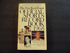 Seller image for The New York Times Official Sports Record Book 1968 pb 1/68 Bantam for sale by Joseph M Zunno