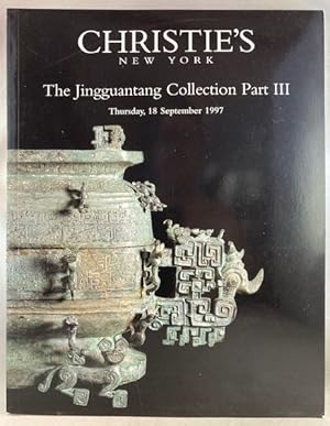 The Jingguantang Collection Part III (Christir's, September 18, 1997)