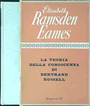 Seller image for La teoria della conoscenza di Bertrand Russell for sale by Miliardi di Parole