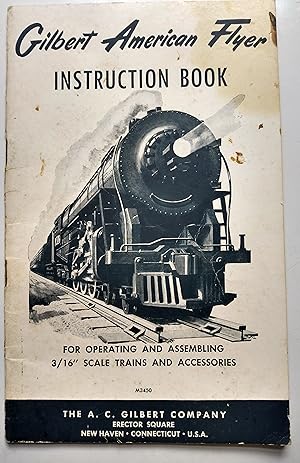 Seller image for Great American Flyer INSTRUCTION BOOK M3450 for sale by nbmbks