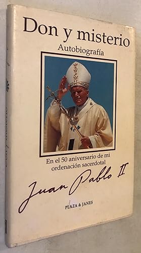 Image du vendeur pour Don Y Misterio: Autobiografa, Juan Pablo II (Spanish Edition) mis en vente par Once Upon A Time