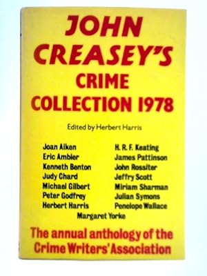 Bild des Verkufers fr John Creasey's Crime Collection 1978 zum Verkauf von World of Rare Books