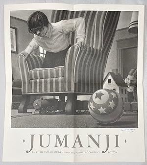 Seller image for Jumanji Poster [Signed] for sale by Cleveland Book Company, ABAA