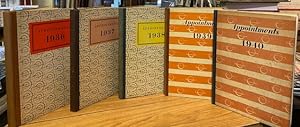 Appointments for 1936-1940. In 5 volumes.