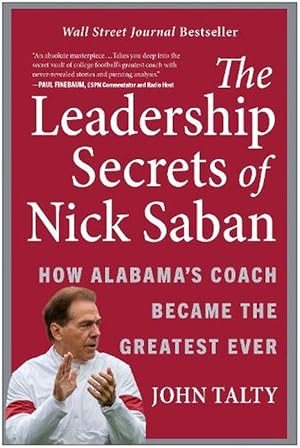 Seller image for The Leadership Secrets of Nick Saban (Hardcover) for sale by Grand Eagle Retail