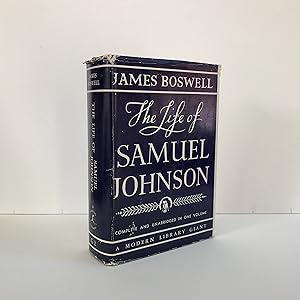 The Life of Samuel Johnson by James Boswell, Modern Library Giant G2, Issued 1963, Complete Unabr...
