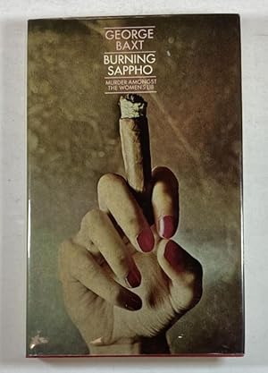 Seller image for Burning Sappho by George Baxt (First Edition) for sale by Heartwood Books and Art