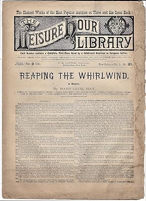 Seller image for Reaping The Whirlwind in The Leisure Hour Library for sale by Legacy Books II