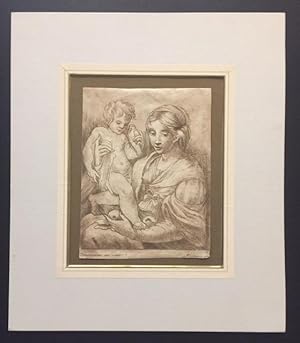 Bild des Verkufers fr Madonna con bambino. zum Verkauf von BOTTEGHINA D'ARTE GALLERIA KPROS