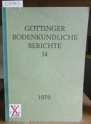 Imagen del vendedor de Gttinger Bodenkundliche Berichte. Band 14. a la venta por Versandantiquariat Trffelschwein