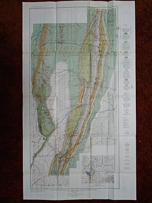 ECONOMIC GEOLOGY OF A PORTION OF SOUTHWESTERN WYOMING; PROFESSIONAL PAPER NO. 56, PLATE XXIII; SU...