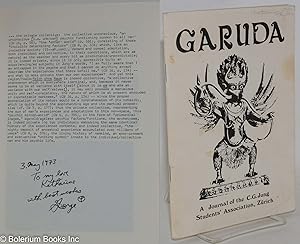 Seller image for Garuda; a journal of the C.G. Jung Students' Association, no. 1 (Spring 1975) for sale by Bolerium Books Inc.