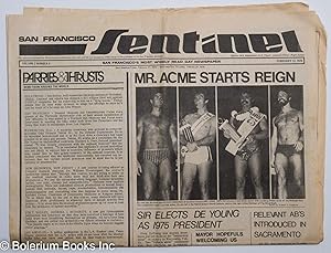 Immagine del venditore per San Francisco Sentinel: vol. 2, #4, Feb. 13, 1975: Mr. Acme Starts Reign venduto da Bolerium Books Inc.