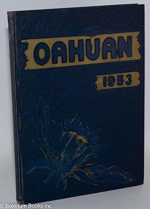 Oahuan 1953. Punahou School, Honolulu, Hawaii