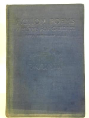 Image du vendeur pour Action Poems and Plays for Children mis en vente par World of Rare Books