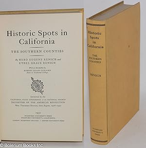 Seller image for Historic Spots in California: The Southern Counties for sale by Bolerium Books Inc.