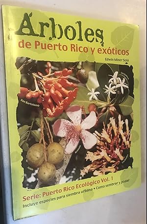 Bild des Verkufers fr Arboles de Puerto Rico y Exoticos zum Verkauf von Once Upon A Time