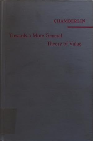 Image du vendeur pour Towards a more general theory of value. mis en vente par Antiquariat Bookfarm