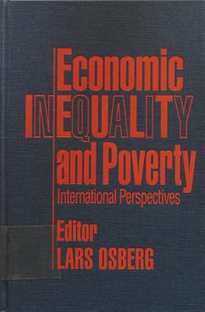 Seller image for Economic inequality and poverty. international perspectives. for sale by Antiquariat Bookfarm