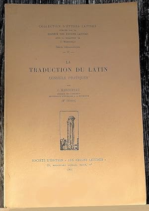 La Traduction du latin. Conseils Pratiques