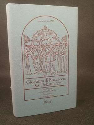 Bild des Verkufers fr Das Dekameron - bertragen von Albert Wesselski, Einleitung zur deutschen Ausgabe 1921 von Andre Jolles zum Verkauf von ANTIQUARIAT Franke BRUDDENBOOKS
