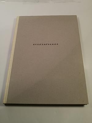 Bild des Verkufers fr Eulenspiegel - Abwandlungen eines alten Themas zum Verkauf von ANTIQUARIAT Franke BRUDDENBOOKS