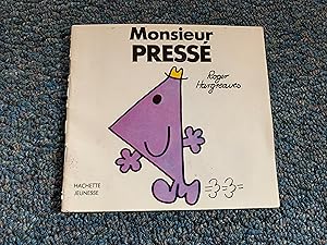 Image du vendeur pour Monsieur Presse (Bonhomme) mis en vente par Betty Mittendorf /Tiffany Power BKSLINEN