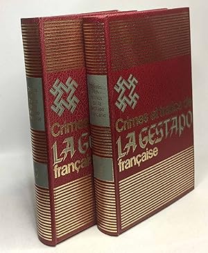 Seller image for Crimes et trafics de la Gestapo franaise - TOME PREMIER et SECOND for sale by crealivres