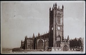 Manchester Cathedral Vintage 1944 Postcard
