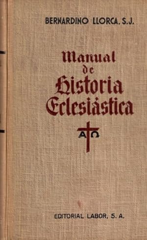 Seller image for MANUAL DE HISTORIA ECLESIASTICA for sale by Librera Vobiscum