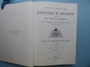 Actes du Parlement de Paris par Edgard Boutirac. I - 1254 - 1328.