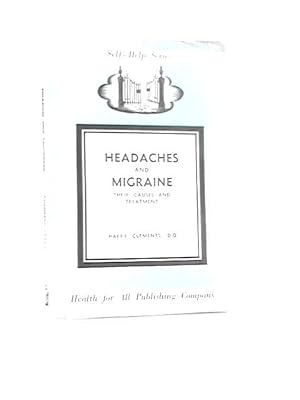 Imagen del vendedor de Headache and Migraine a la venta por World of Rare Books