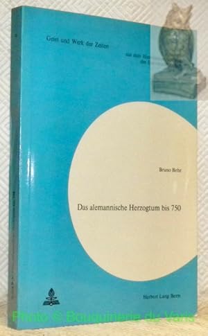 Bild des Verkufers fr Das alemannische Herzogtum bis 750. Geist und Werk der Zeiten, No. 41. zum Verkauf von Bouquinerie du Varis