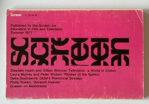 Screen Summer 1977 vol 18 no 2 | 'Riddles of The Sphinx' script, Peter Gidal, 'Seventh Heaven', F...
