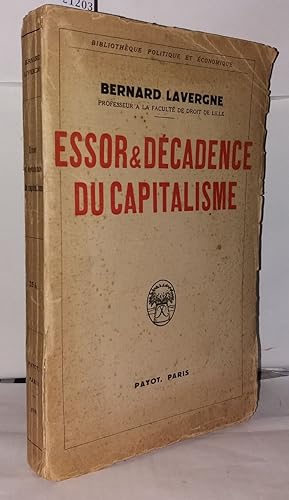 Seller image for Essor & dcadence du capitalisme for sale by Librairie Albert-Etienne