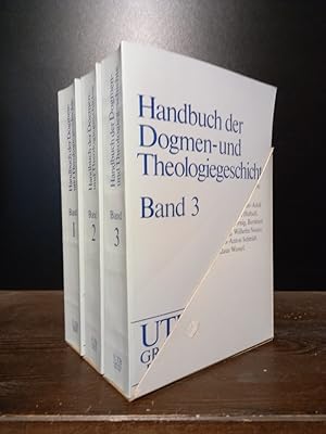 Bild des Verkufers fr Handbuch der Dogmen- und Theologiegeschichte. Unter Mitarbeit von Gustav Adolf Benrath, Wilhelm Dantine, Gnther Gamann u. a. herausgegeben von Carl Andresen. [3 Bnde]. - Band 1: Die Lehrentwicklung im Rahmen der Katholizitt. - Band 2: Die Lehrentwicklung im Rahmen der Konfessionalitt. - Band 3: Die Lehrentwicklung im Rahmen der kumenizitt. zum Verkauf von Antiquariat Kretzer